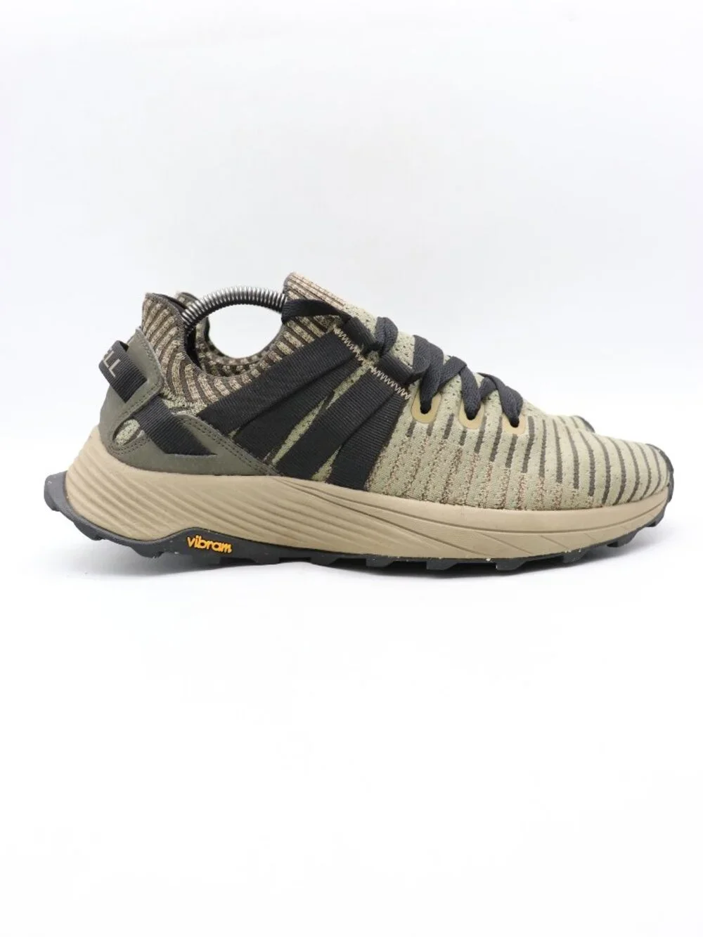 Merrell Embark Sneaker Men's Size 9 W Olive Green Hiking Athletic Shoes J067323